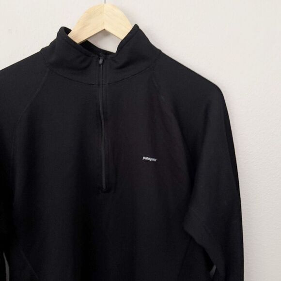 PATAGONIA | Men's Capilene Black Half Zip Thermal Base Layer Pullover | Size XL - Picture 3 of 8